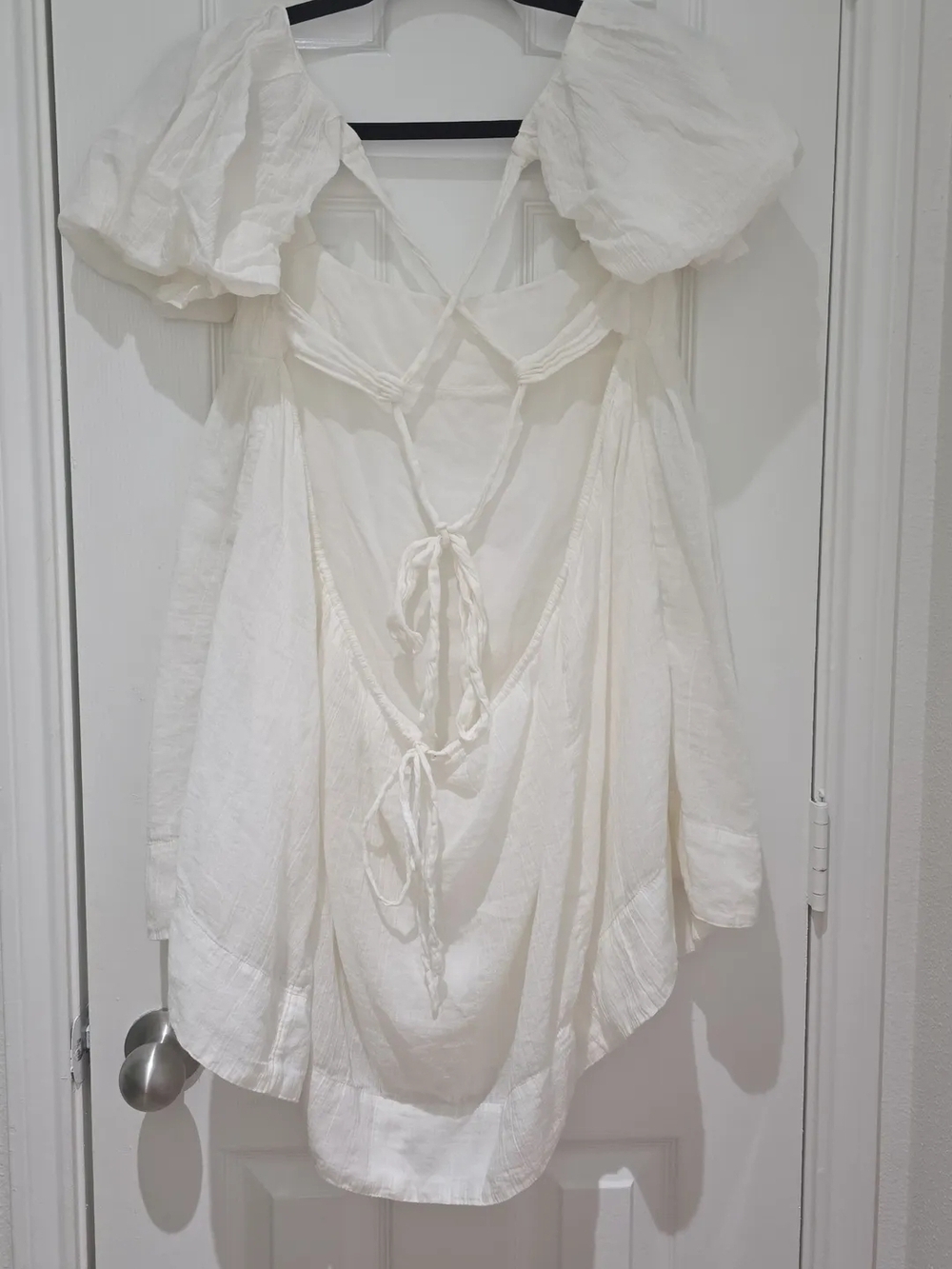 Free People Marina Mini Dress Endless Summer Sqaure Neck Size S - Picture 4 of 7